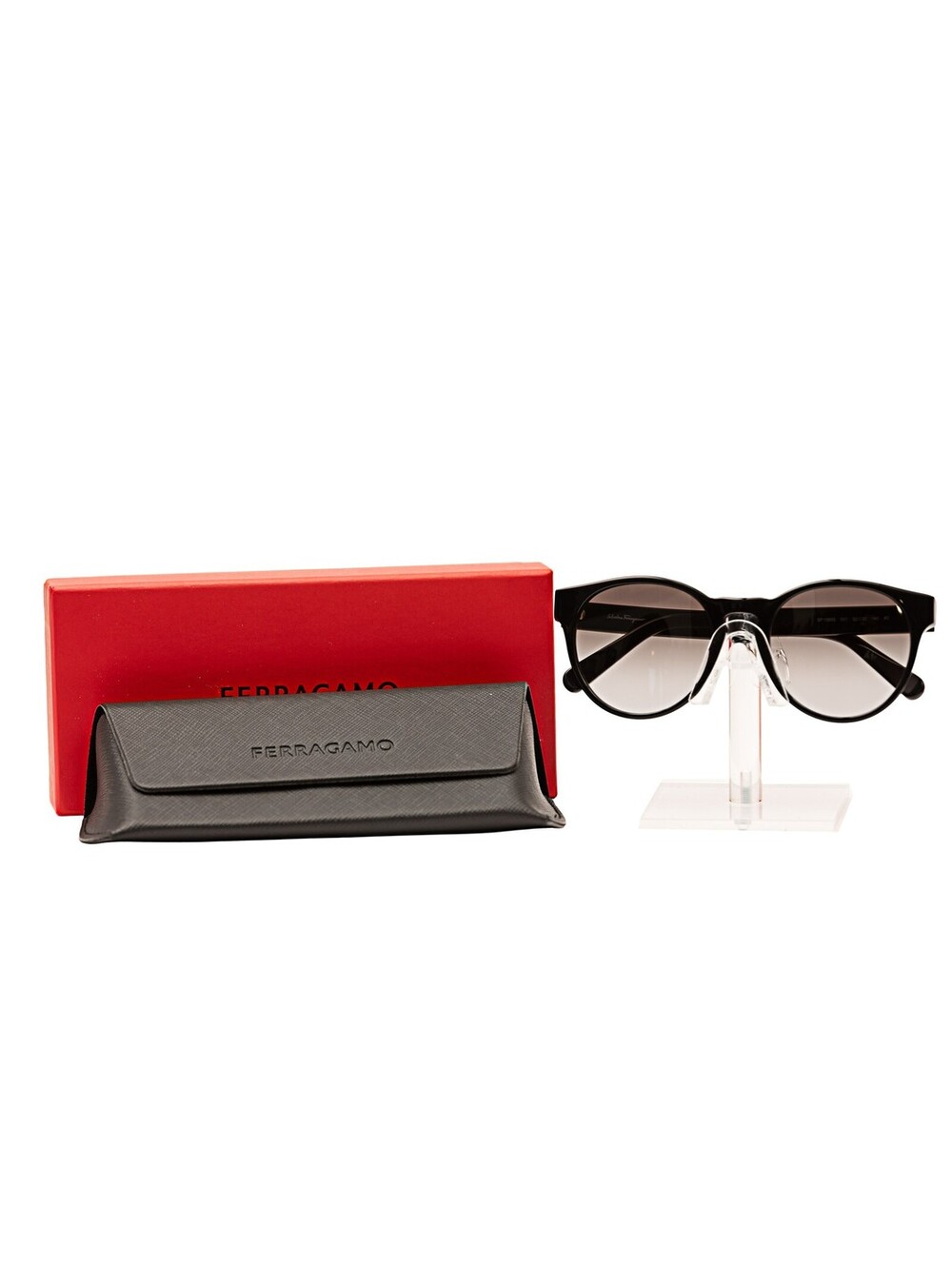 Salvatore Ferragamo Ferragamo Black Round Black